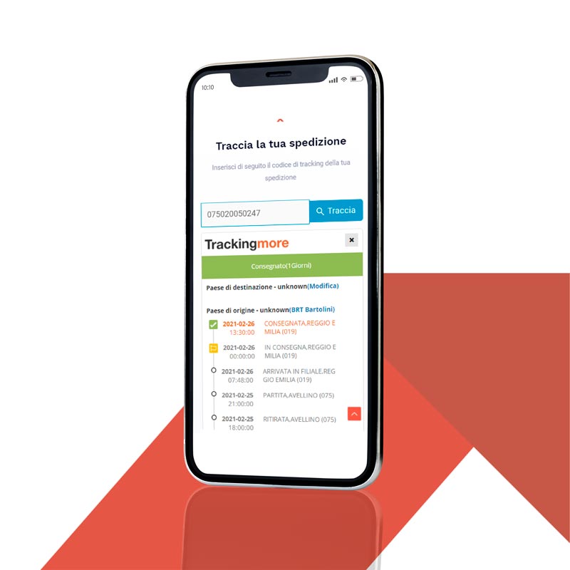 tracciaspedizione postenet